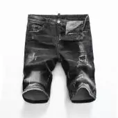 dsquared2 jeans shorts slim jean summer noir dsq27